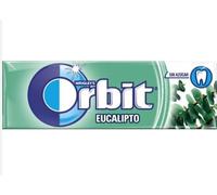 6 Packs Wrigley's Orbit Eucalyptus Sugar Free Chewing Gum Helps keep Teeth Clean And Mouth Fresh
