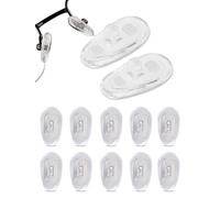 6 Pairs 15 mm Tear Drop Screw in Nose Pads