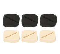 6 Pairs Adjustable Shoe Toe Filler Inserts, Cut to Shape EVA | Reusable Inserts for Shoes too Big, Protects Toes and Supports Fit, Six Pairs, Random Colours Random Color