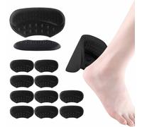 6 Pairs Anti-Slip Heel Grips, Thick Liners & Fillers for Half-Size Too Big or Loose Shoes, Heel Cushion Inserts, Heel Pads to Prevent Heel Slipping Out, Rubbing and Blisters(12PCS,6mm), Segs for Shoes