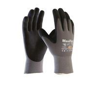 6 Pairs ATG MaxiFlex Ultimate Gloves Nitrile Foam Work Glove Breathable & Light