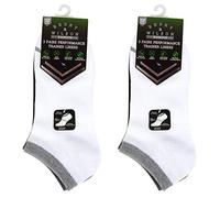 *6 PAIRS* BERRY & WILSON MENS PERFORMANCE TRAINER SOCKS