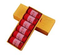 6 Pairs Chinese New Year Red Crew Socks Men Women Step on Villains Cai Xiao Ren Spring Festival Lucky Zodiac Birth Bring Good Luck, Red, One size