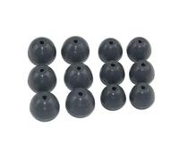 6 Pairs Eartips Earbuds Silicone Tips For Shure SE110, SE115, SE210, SE215, SE310, SE315, SE420, SE425, SE530 in Ear Tips Buds (Grey)