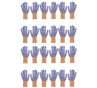 6 Pairs Gardening Gloves Great Gifts for Women and Men, Work Gloves Men Breathable Latex Coated Patio Garden Gloves, Outdoor Protective Work Gloves (12)