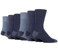 6 Pairs Gentle Grip Socks size UK 611 (6 x RJ609)