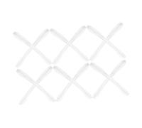 6 Pairs Invisible Ankle Strap for Heels, TPU 1cm X 11cm | Non Adjustable Fit, Lightweight Support, No Show Design, Suitable for Dance Parties and Commutes