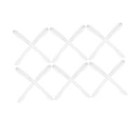 6 Pairs Invisible Ankle Straps for Heels 1cm X 11cm TPU | Design, Anti-slip Fit for Long Events and Social Occasions, Non-adjustable Strap Format