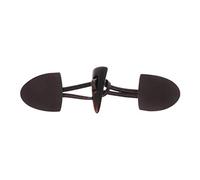 6 Pairs Leather Horn Toggle Closure Buttons Coat for Duffle Shawl Clothes Silky Floss Tassels Cord Loop Chinese Knot Jewelry Making Souvenir Accessory Sewing Hooks Metal Eyes