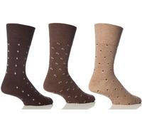 6 Pairs Mens Gentle Grip HoneyCombe Top Non Elastic Socks by Drew Brady / 26 ...