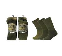 6 pairs Mens Military Chunky Socks Army Thermal Hiking Boots Walking Combat warm. Extra thick socks that are easy to wear all day for warmth. Fits UK Size 6-11.