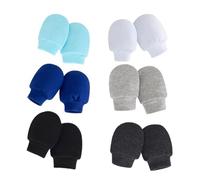 6 Pairs Newborn Baby Mittens Infant Anti Scratch Mitten Cotton Toddler Newborn Infant Mittens Featuring Six Distinct Colours to Suit All Your Daily Styling Needs.