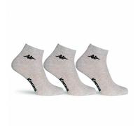 6 Pairs Of Men's Low Cotton Socks With Embroidered Logo Kappa Art K004