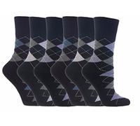 6 Pairs of Sock Shop Everyday Gentle Grip Socks Ladies 4-8 See Multi Variations and Designs (6 x RH41)