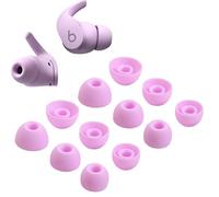 6 Pairs Replacement Earbuds Tips Silicone Eartips Set for Beats Fit Pro Buds Headphones Wireless Fit in Case Ear Tips (Purple)