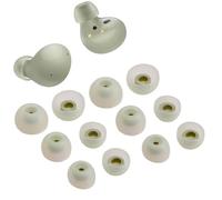 6 Pairs Replacement Earbuds Tips Silicone Eartips Set for Samsung Galaxy Buds 2 Headphones Wireless Fit in Case Ear Tips (Olive Green)