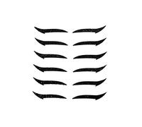 6 Pairs Reusable Eyeliner Stickers for Women, Waterproof Lazy Reusable Reusable Eyeliner Stickers Cat Eye Makeup Double Eyelid Sticker, for Daily Party Cosplay Eye Makeup Set