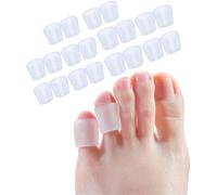 6 Pairs Soft Gel Toe Caps Toe Sleeves Toe Tubes Toe Protectors, Finger Cover,for Corns Remover, Callus Cushion, Bunion Treatment