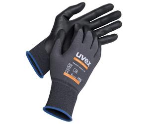 6 PAIRS Uvex Safety Gloves Athletic Allround Precision Assembly/Handling Gloves