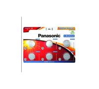 6 Panasonic CR2032 Lithium Coin Cell 2032 3V Battery Car Key Fobs Toys Remote