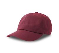 6-panel baseball cap Atlantis Headwear Dad Hat-S Rouge TU