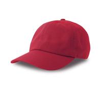 6-panel baseball cap Atlantis Headwear Dad Hat-S Rouge TU