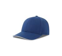6-panel baseball cap Atlantis Headwear Liberty Sandwich-S Bleu One size