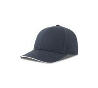6-panel baseball cap Atlantis Headwear Liberty Sandwich-S Bleu TU