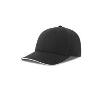 6-panel baseball cap Atlantis Headwear Liberty Sandwich-S Noir TU