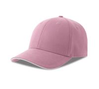 6-panel baseball cap Atlantis Headwear Liberty Sandwich-S Rose TU