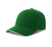6-panel baseball cap Atlantis Headwear Liberty Sandwich-S Vert TU