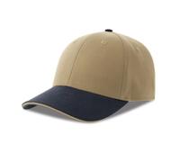 6-panel baseball cap Atlantis Headwear Liberty Sandwich-S Vert TU