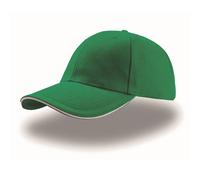 6-panel baseball cap Atlantis Headwear Liberty Sandwich Vert One size