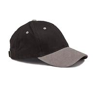 6 Panel Heavy Weight Brushed Cotton Suede Peak Baseball Cap EC07