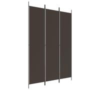 vidaXL 6-Panel Room Divider Beige 300 x 220 cm Fabric