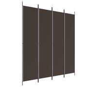6-Panel Room Divider Fabric Privacy Screen Paravent Multi Colours/Sizes vidaXL