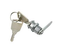 6 PC Aluminum Alloy Drawer Lock 12mm Cabinet Mailbox Filing Furniture with Key for Hardware for Mailboxes