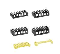 6 PC Attachments with 1/2/3/5 mm Bi-directional Protective Combs, 0 mm Intimate Skin Protection & 3 mm Body Comb, Attachments Compatible with O Blade QP2520 QP2630 QP2734 QP2824 & 360 Pro Series