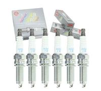 6 pc NGK Laser Iridium Spark Plugs compatible with Honda Pilot 3.5L V6 2009-2011