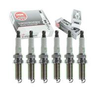 6 pc NGK V-Power Spark Plugs compatible with Nissan Murano 3.5L V6 2003-07