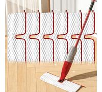 6 PCS 1-2 Spray Mop Head Replacement Compatible with Vileda ProMist MAX, Spray Mop Replacement Pads, Reusable Double-Sided Cleaning, for Wet & Dry Use, Floors, Car Washing, Dusting Walls