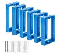 6 Pcs 1/2inch Single Gang Receptacle Outlet Box Extenders, with Screws, Electrical Outlet Extender for Electrical Box