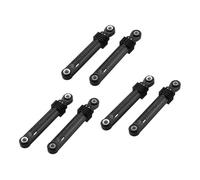 6 Pcs 100N, Compatible For LG, Washing Machine Shock Absorber Washer Front Load Part Black Plastic Shell Home Appliances Accessories