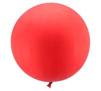 6 pcs 12'' Red round balloons Rubber balloons
