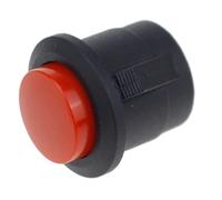 6 pcs 16mm Reset Push Button Switch Round Switch 6A 125V/3A 250VAC(Black)