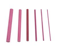 6 PCS 3000 Grit Ruby Polishing Oil Stone Sharpening Stone Set, High Grade Whetstone Tool for Knife and Chisel Polishing with Water or Oil, Assorted Sizes for Precision