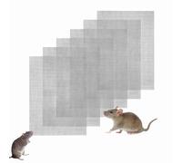 6 Pcs 304 Stainless Steel Mouse Mesh 20 Mesh - A5 150x210mm Rodent Mesh Insect Pest Proofing Mesh, Professional Air Bricks Air Vents Cover for Rodent Control (150x210mm)