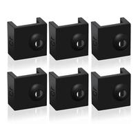 6 PCS 3D Printer Hotend Silicone Sock Heater Block Silicone Cover for Ender 3/3 Pro/3 V2, Ender 5/5 Plus/ 5 Pro, CR 10 Series, MK7/ 8/9 3D Printer Hotend