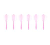 6 Pcs 4.5mm 2BA Professional 4.5mm 2BA Soft Screw In-One Flight Anti-Drop Darts Board Supplies For Adults