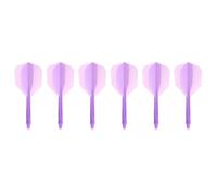 6 Pcs 4.5mm 2BA Professional 4.5mm 2BA Soft Screw In-One Flight Anti-Drop Darts Board Supplies For Adults